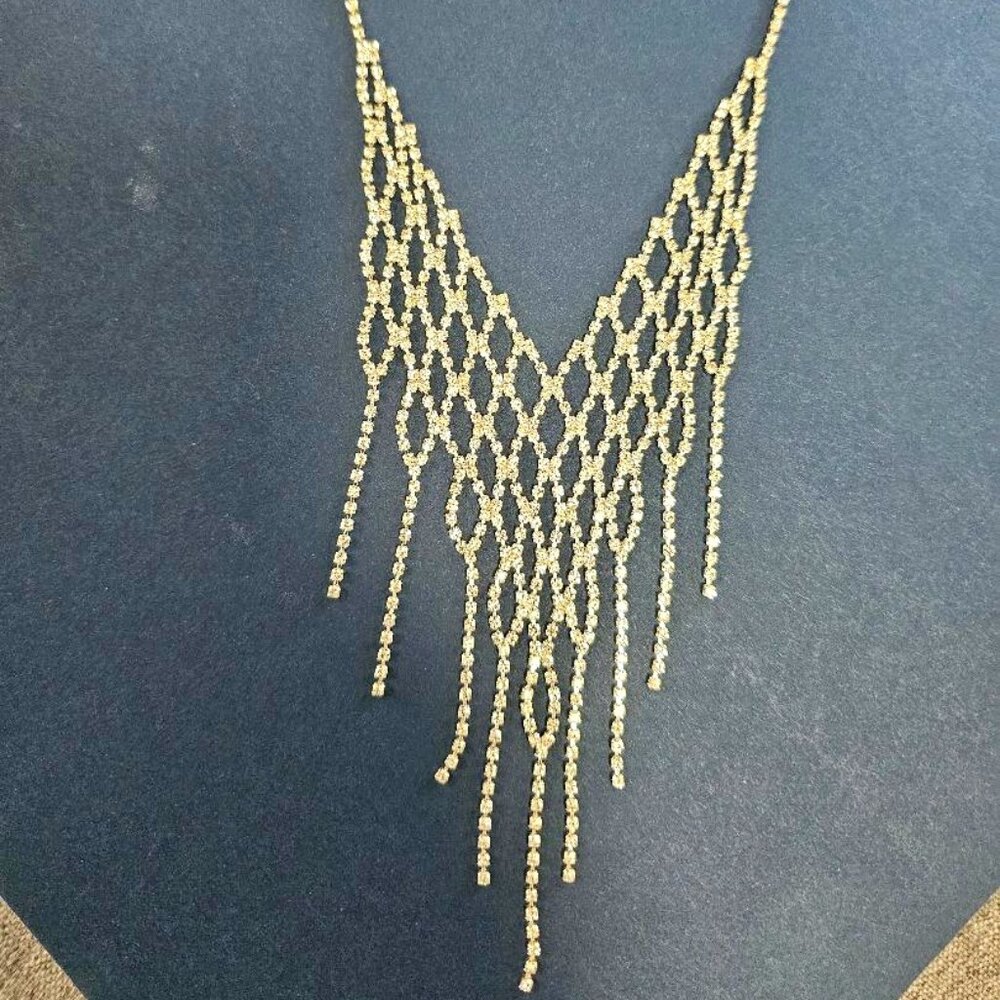 Rhinestone necklace